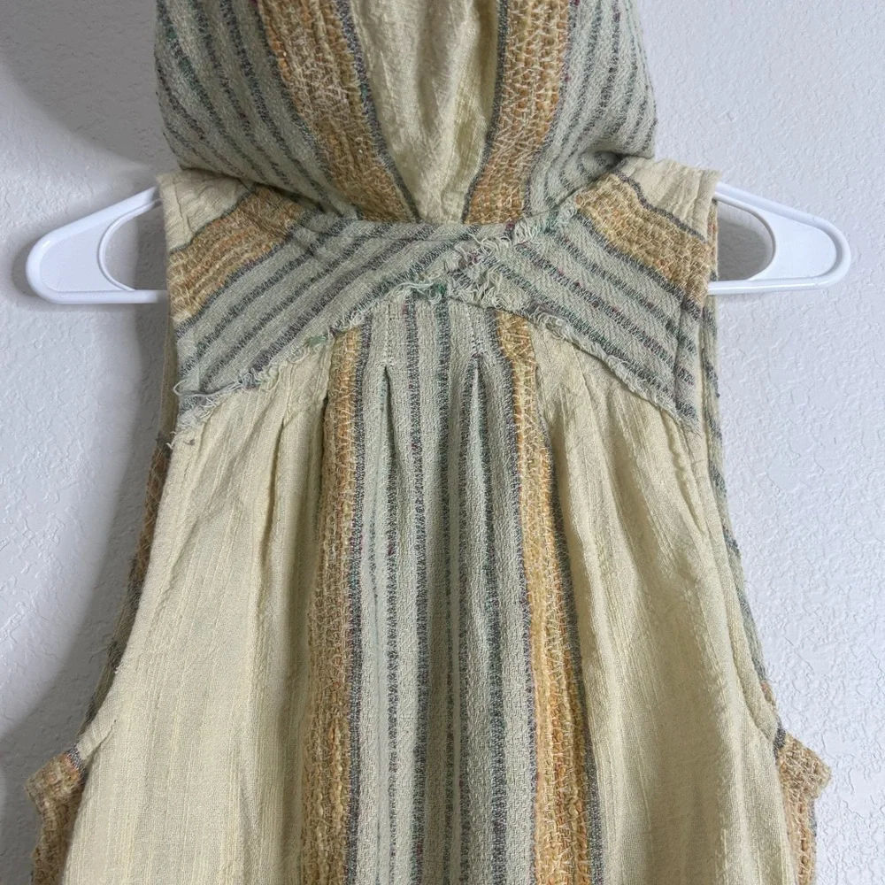 Free People Yellow & Green mini dress - Picture 11 of 11